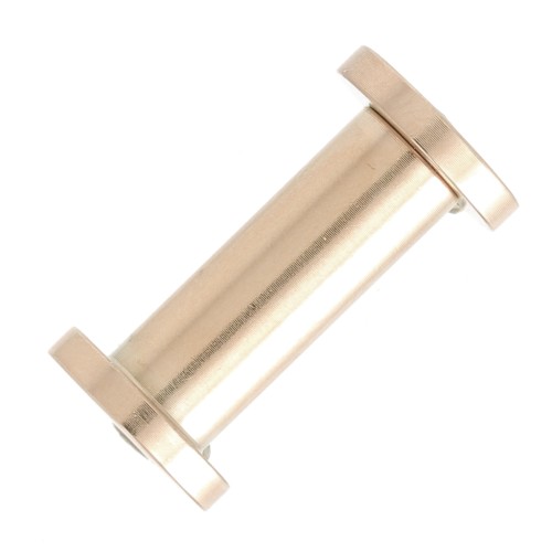 Tubo per tessitura Miyuki 19,5x10 mm - Acciaio inossidabile 304 Gold x1