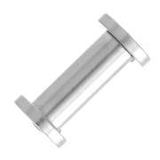 Tubo per tessitura Miyuki 19.5x10 mm Acciaio inox 316L  x1|raw }}