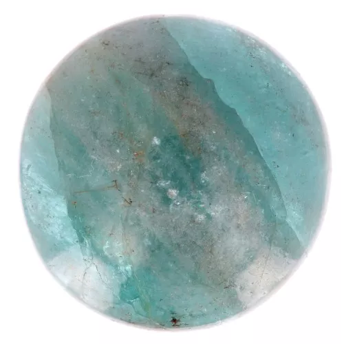 Cabochon tondo 12 mm in pietra gemma - Apatite x1