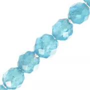 Perle tonde sfaccettate 4 mm Pietra gemma - Apatite x20