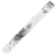 Perle tubi in pietra gemma 15x5 mm - Dendrite x5|raw }}