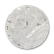 Zecchino sgualcito mm. 50 argentato x1