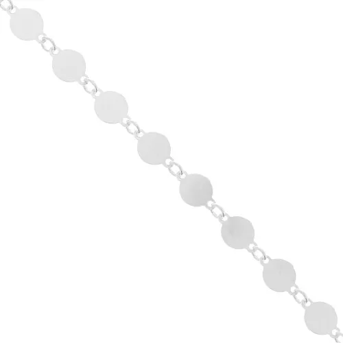 Catena magliacreativa cerchio 4.1 mm in Argento 925 x50cm
