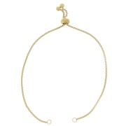 Cinghia regolabile per Distanziatori a maglia veneziana Acciaio inox 316L Dorato x22cm