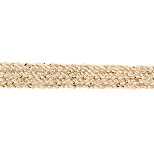 Nastro mm. 4 Light Gold filo dorato x 1m