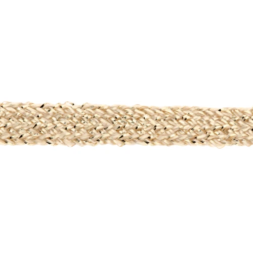 Nastro mm. 4 Light Gold filo dorato x 1m