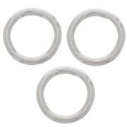 Anelli chiusi mm. 5x0.7 Acciaio inossidabile 316L x25|raw }}