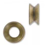Coppette intercalari per tonde 10 mm bronzo x10