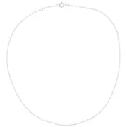 Girocollo catena maglia forzatina limata 1.6 mm- Argento 925 x42 cm