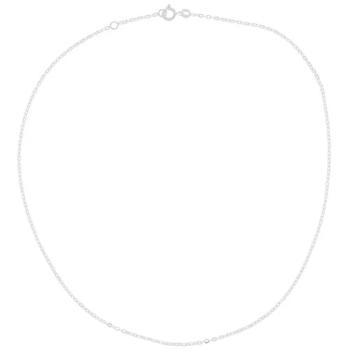 Girocollo catena maglia forzatina limata 1.6 mm- Argento 925 x42 cm