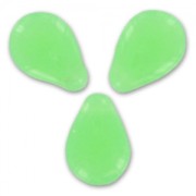 Gocce piatte mm. 13x10 Jade Opal x10|raw }}
