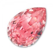 Cabochon PureCrystal 4320 pera mm. 18x13 Rose Peach x1