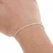 Catena maglia rete 1.2 mm in Argento 925 x50cm