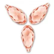 Gocce PureCrystal 6010 mm. 11x5.5 Rose Peach x4