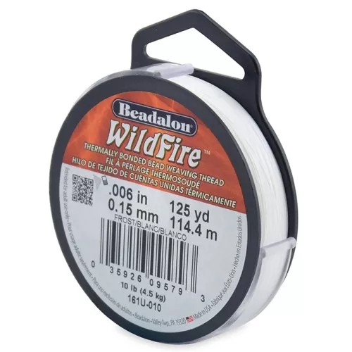 Filo nylon trecciato WildFire mm. 0.15 Bianco x114.4 m