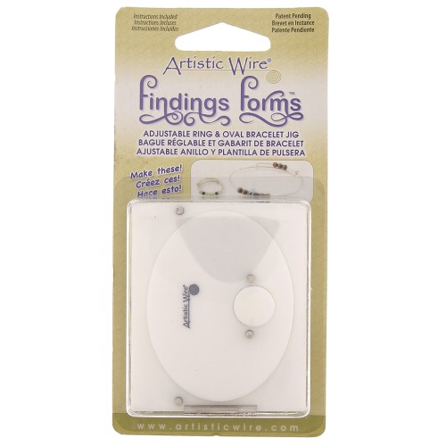 Modello per bracciale e anello regolabile - Artistic Wire x1