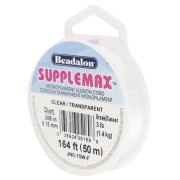 Filo nylon invisibile - illusion cord Supplemax 0.15 mm Trasparente x50 m