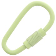 Chiusura a vite ovale 27x15 mm - Verde chiaro x1|raw }}