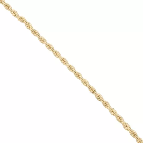 Catena maglia Corda 3 mm - Dorato x1m