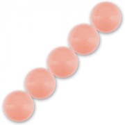 Perline PureCrystal 5810 mm. 10 Pink Coral Pearl x5|raw }}