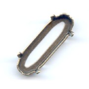 Castone PureCrystal 4161 ovale mm. 15x5 bronzo|raw }}