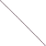 Catena strass in cristallo tagliato 2.10 mm Argentato Amethyst x50cm|raw }}