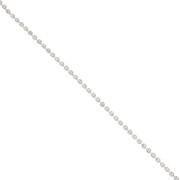 Catena strass in cristallo tagliato 2.10 mm Argentato - Crystal x50cm|raw }}