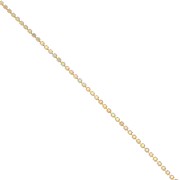 Catena strass in cristallo tagliato 2.10 mm Dorato - Crystal AB x50cm|raw }}