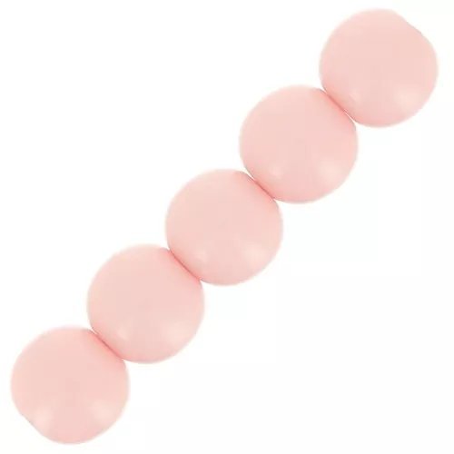 Perla in resina Opaca 4 mm - Rosa x15