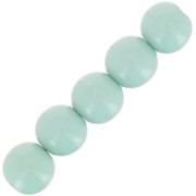 Perla in resina Opaca 4 mm - Verde d'acqua x15|raw }}