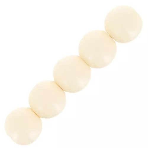 Perla in resina Opaca 4 mm - Beige x15