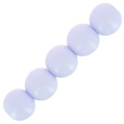 Perla in resina Opaca 6 mm - Blu corredino x10|raw }}