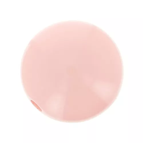 Perla in resina Opaca 8 mm - Rosa confetto x1