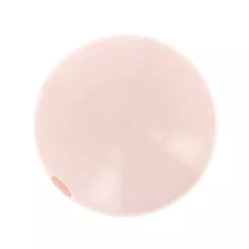 Perla in resina Opaca 8 mm - Rosa polvere x1