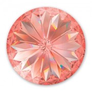 Cabochon PureCrystal 1122 Rivoli mm. 12 Rose Peach|raw }}