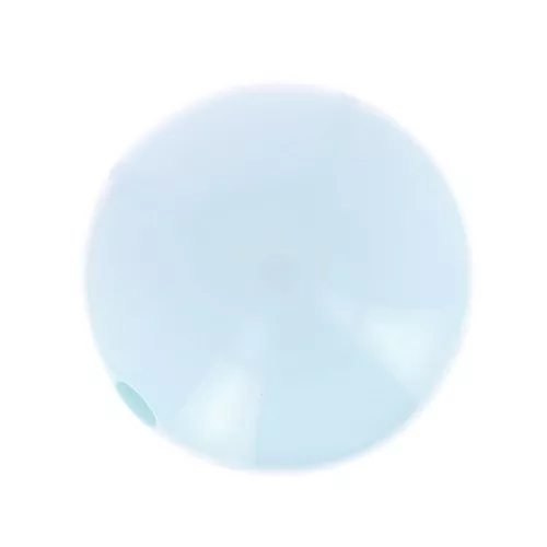 Perla in resina Opaca 12 mm Bleu clair x1