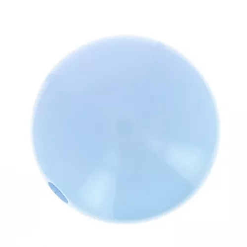 Perlina di resina opaca 12 mm - Sky Blue x1