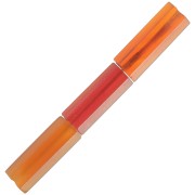 Perline sfaccettate in tubo di pietra preziosa 15x5 mm - Agata rossa x5|raw }}