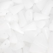 Perle di vetro Vexolo 5x8 mm - Alabastro x30|raw }}