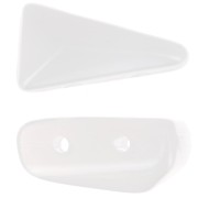 Perle di vetro Vexolo 5x8 mm - Alabastro x30