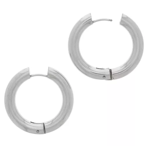 Monachelle di filo tondo spesso 30mm - acciaio inossidabile x2
