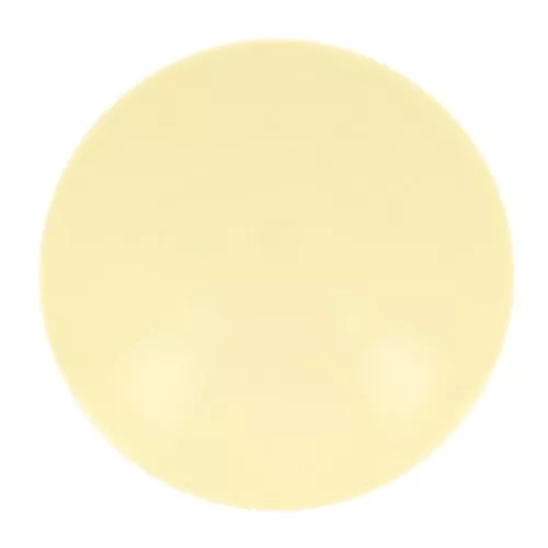 Cabochon opaco in resina 14 mm - Giallo pastello x1