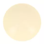 Cabochon opaco in resina 14 mm - Beige x1