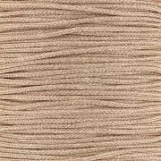 Bobina di filo di poliestere metallico 1 mm oro rosa x 20 m