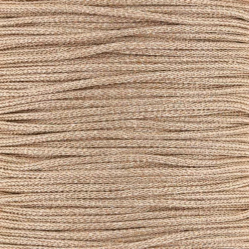 Bobina di filo di poliestere metallico 1 mm oro rosa x 20 m