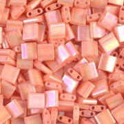 Miyuki Tila Beads 5x5x1.9 mm TL-0596 - Op Tea Rose Luster x10g