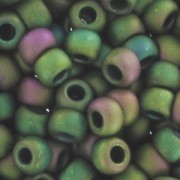 Rocaille Toho 11/0 TO11R707 - Mat Iris Peridot