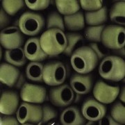 Rocaille Toho 11/0 TO11R617 - Mat Dark Olive|raw }}