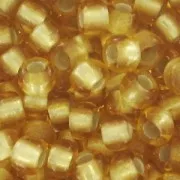 Rocaille Toho 11/0 TO11R22BF - Silver Lined Frosted Topaz