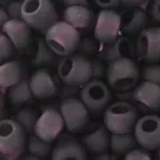 Rocaille Toho 11/0 TO11R6CF - Transparent Frosted Amethyst x8g